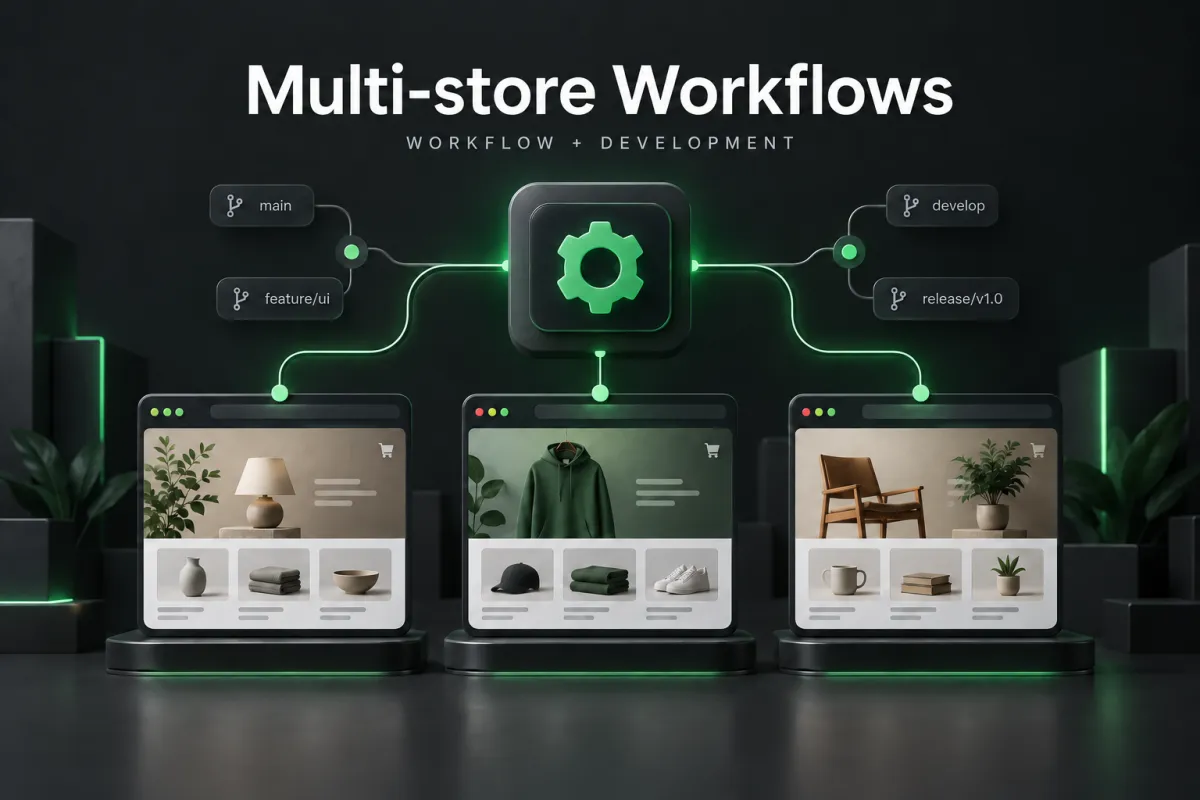 Multi-store workflow improvements cover